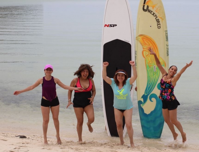  Get excited with paddle surfing 